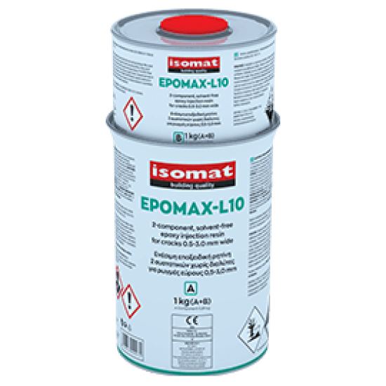 EPOMAX L10 - Ενέσιμη εποξειδική ρητίνη 2 συστατικών