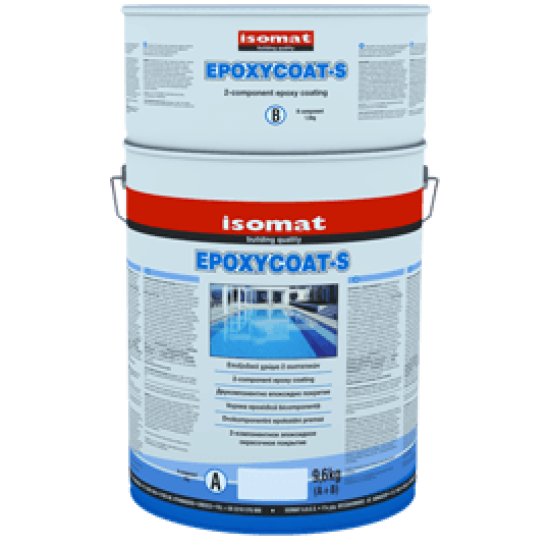 EPOXYCOAT-S - Εποξειδικό χρώμα 2 συστατικών. Ιδανικό για βαφή πισίνων