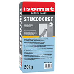STUCCOCRET - Εξαιρετικά λεπτόκοκκος, ρητινούχος στόκος σπατουλαρίσματος για εσωτερική χρήση