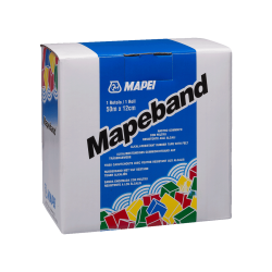 MAPEBAND - Ταινία καουτσούκ με αντοχή στα αλκάλια, με πίλημα, για τσιμεντοειδή συστήματα στεγάνωσης και στεγανωτικές μεμβράνες σε υγρή μορφή