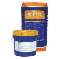 PENETRON - Επαλειφόμενο η έγχυτο στεγανωτικό σκυροδέματος, τσιμεντοειδούς βάσης, με χημική δράση και ανάπτυξη κρυστάλλων στο εσωτερικό του