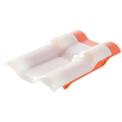 Πλαστικό κεραμίδι ΔΙΑΦΑΝΟ  ΤΙΜΗ /m2