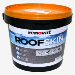 Roofskin - Επαλειφόμενo ακρυλικό καουτσούκ για εκτεθειμένες επισκευαστικές στεγανοποιήσεις ταρατσών