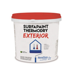 SurfaPaint ThermoDry Exterior - Θερμοπροστατευτικό ακρυλικό χρώμα για εξωτερική χρήση, υδατικής βάσης
