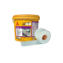 Sikadur Combiflex SG 10 P - Σύστημα στεγανοποίησης αρμών υψηλών απαιτήσεων αποτελούμενο από εύκαμπτη ταινία πολυολεφίνης και εποξειδική ρητίνη
